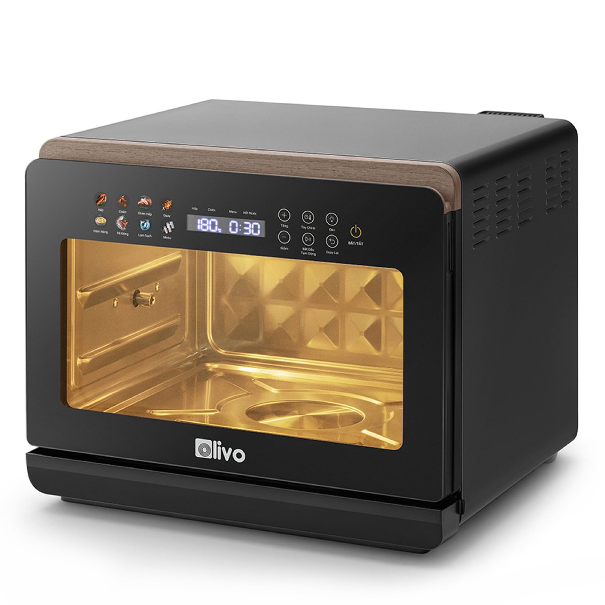 Nồi Chiên Hấp Olivo SteamFry Xtra 20L — Chiên & Hấp Siêu Nhiệt