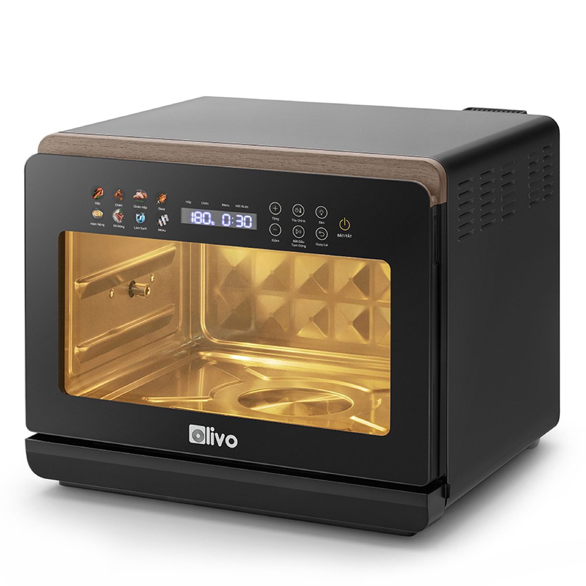 Nồi Chiên Hấp Olivo SteamFry Xtra 20L — Chiên & Hấp Siêu Nhiệt
