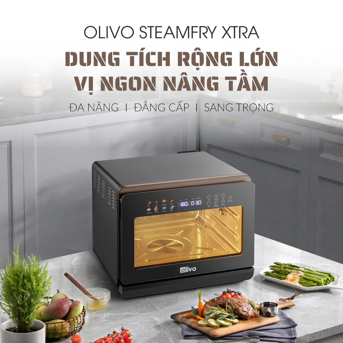 Review Nồi Chiên Hấp Olivo Steam: Có Đáng Mua Không? (2026)