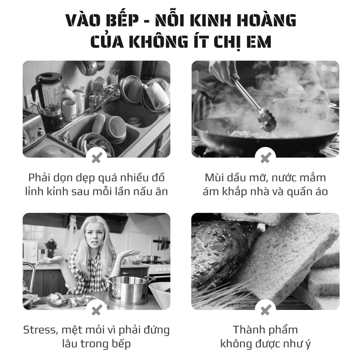 Khoang nấu và phụ kiện của Nồi Chiên Hấp Olivo Steam